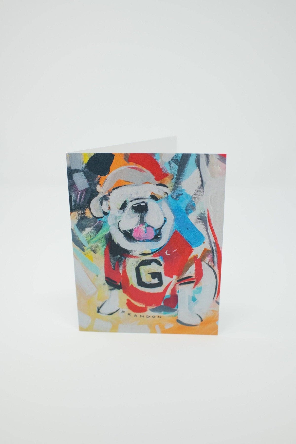 Brandon Art Co - Georgia Bulldogs UGA Notecard 6-Pack