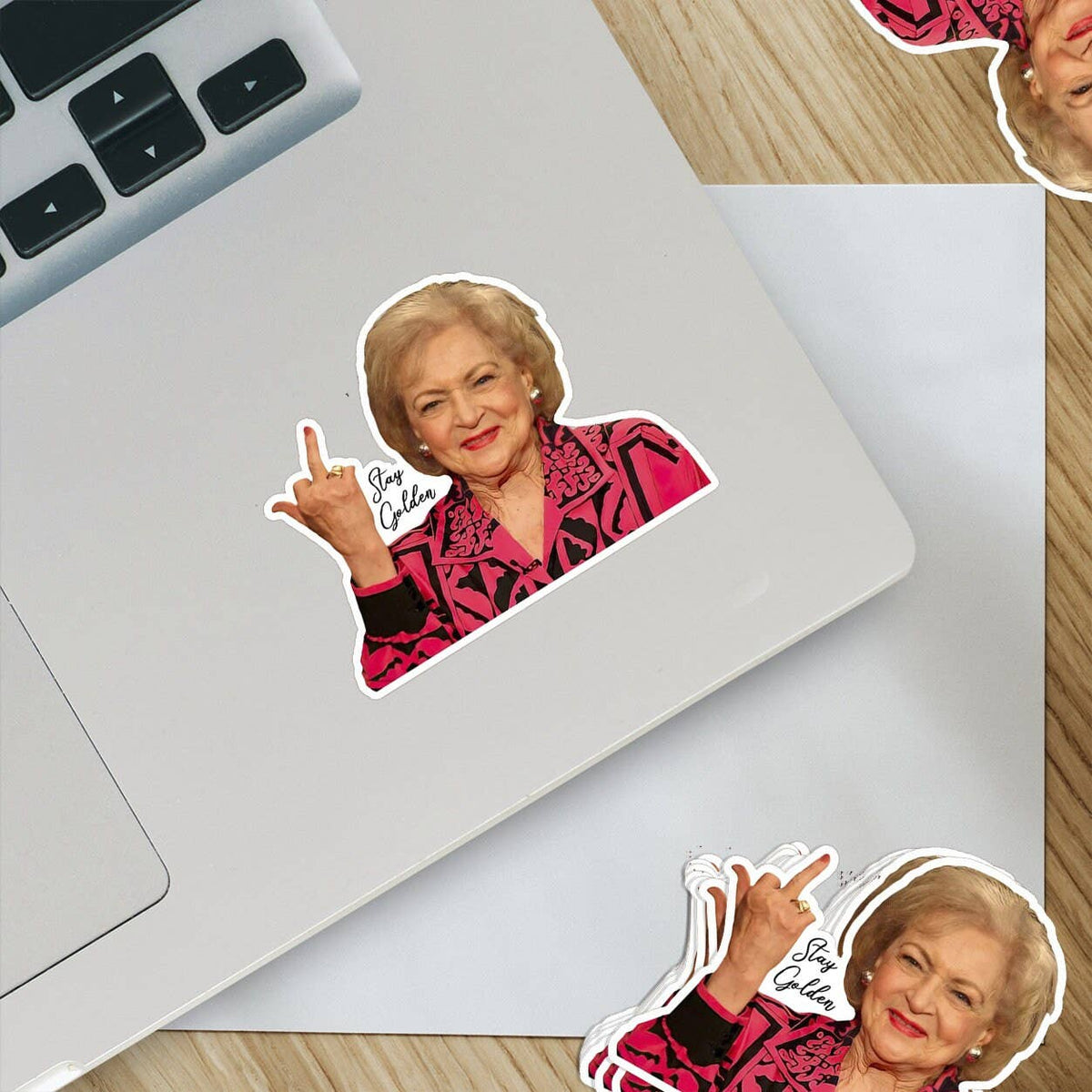 Stay Golden Sticker