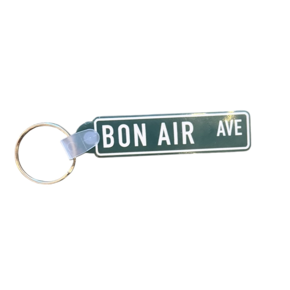 Bon Air Ave Street Sign Style Keychain