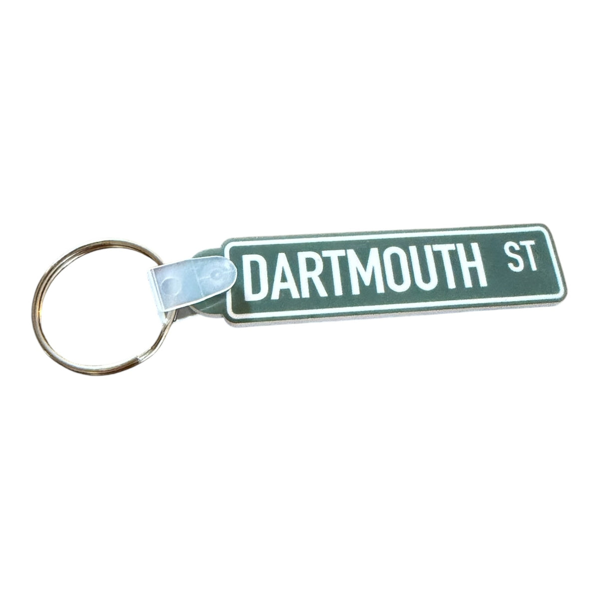 Dartmouth St Street Sign Style Keychain