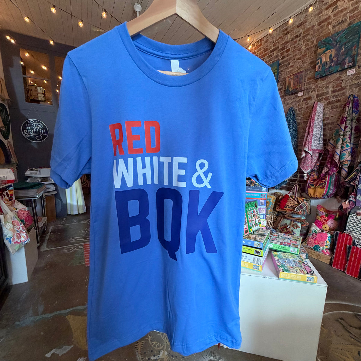 Red White & BQK Short Sleeve T-Shirt
