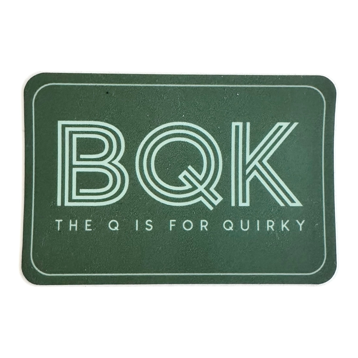 BQK quirky Sticker