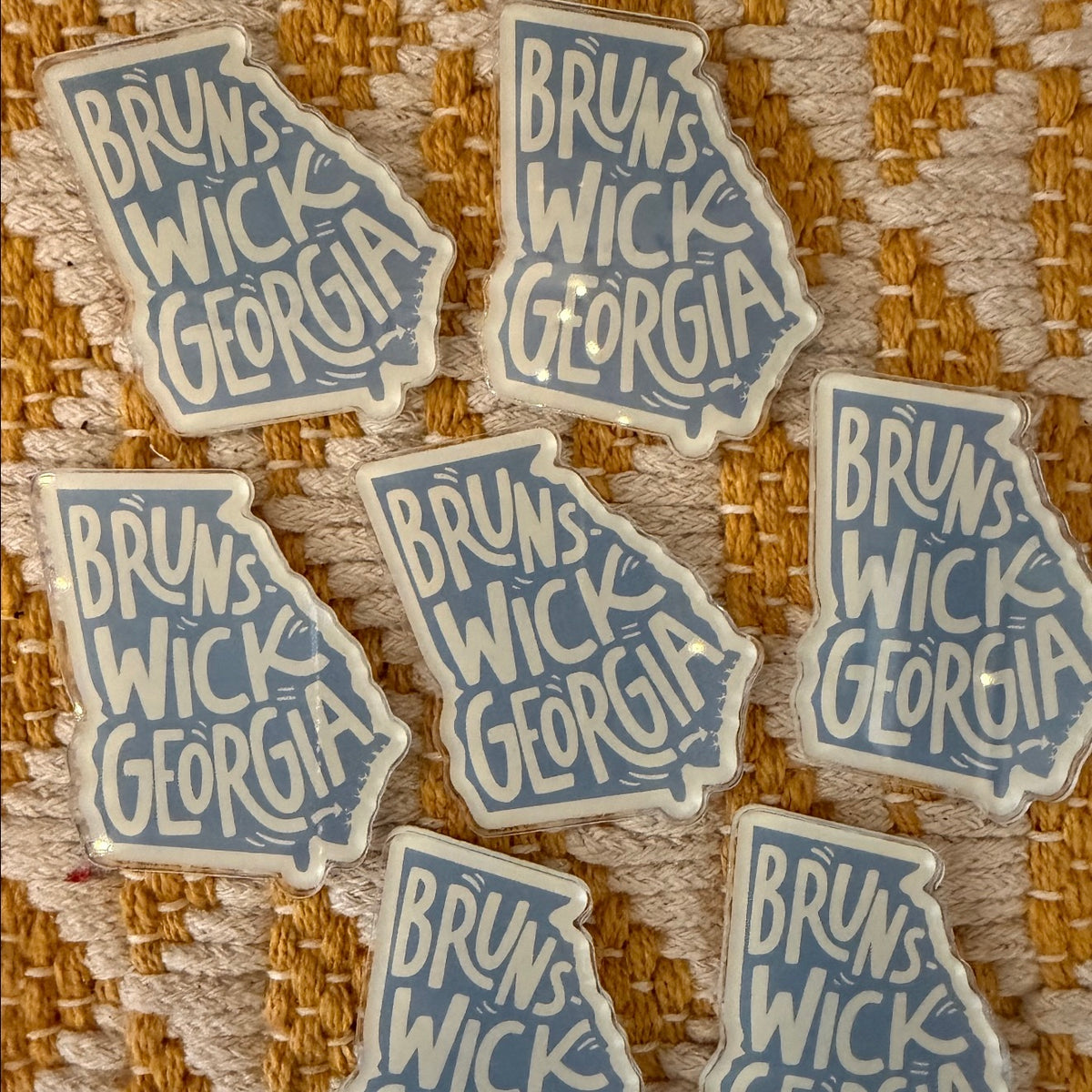 Brunswick, Georgia Acrylic Magnets