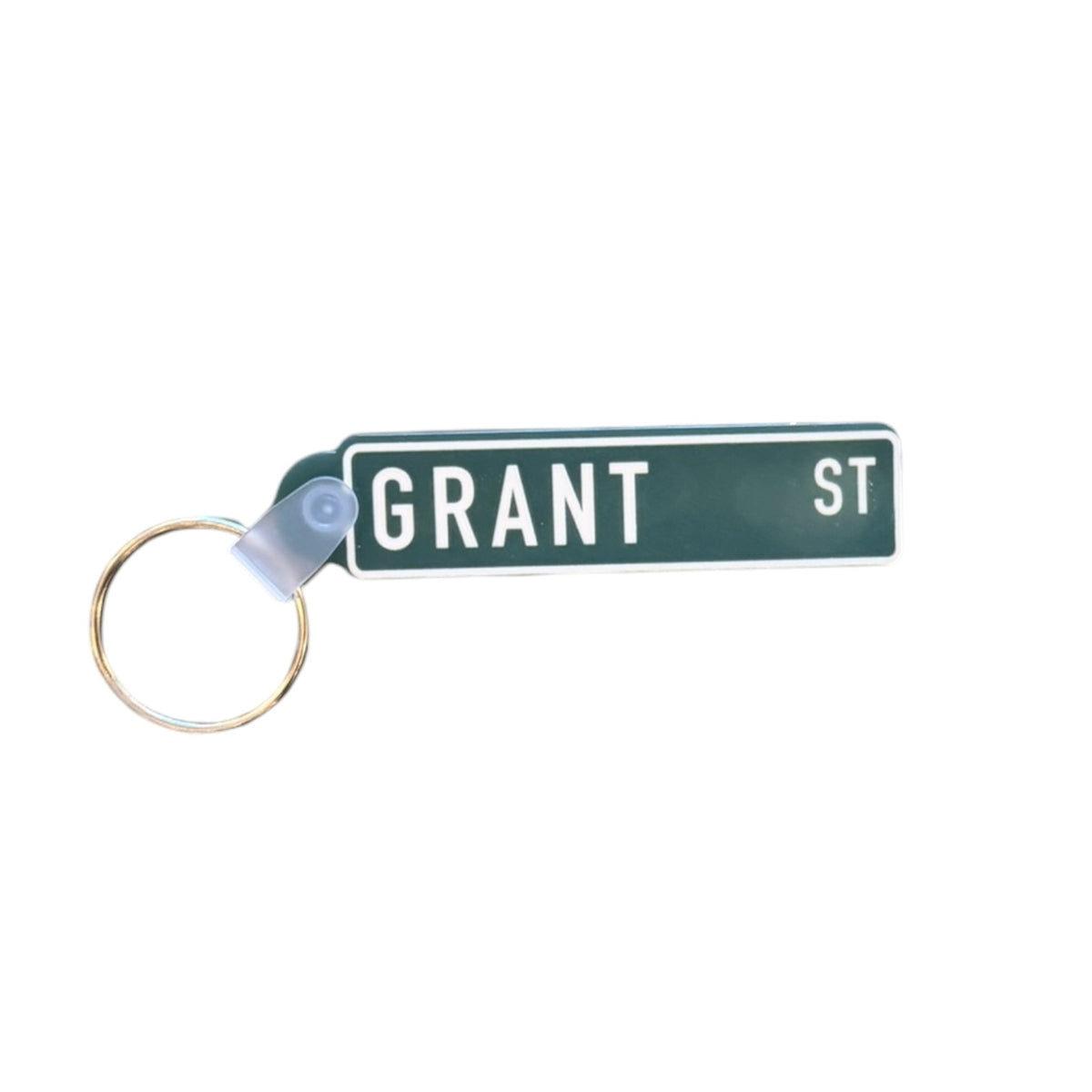 Grant St Street Sign Style Keychain