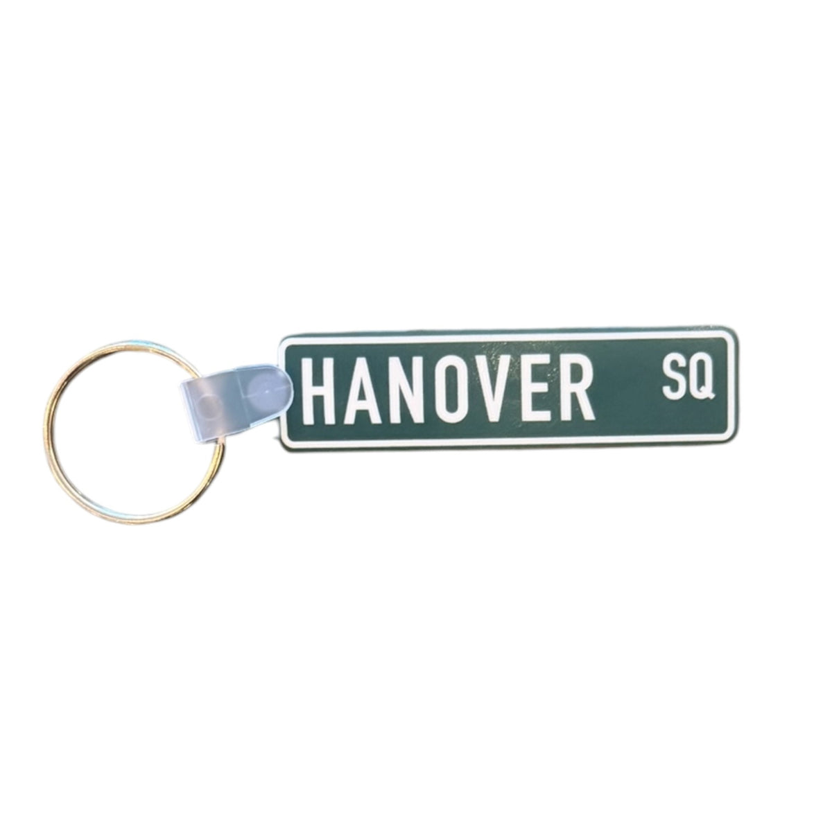 Hanover Square Street Name Style Keychain