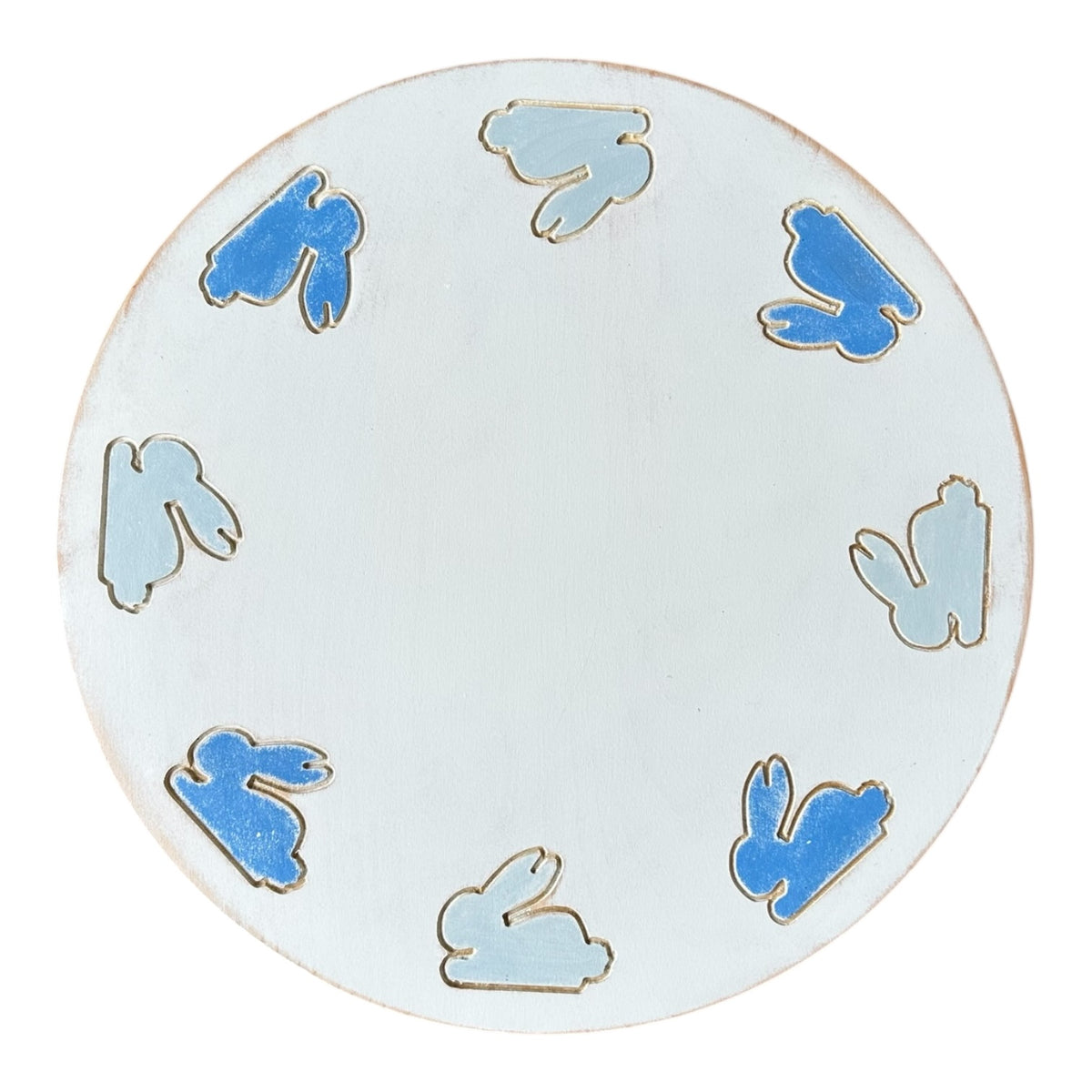 Engraved Bunny Border Smart Susan