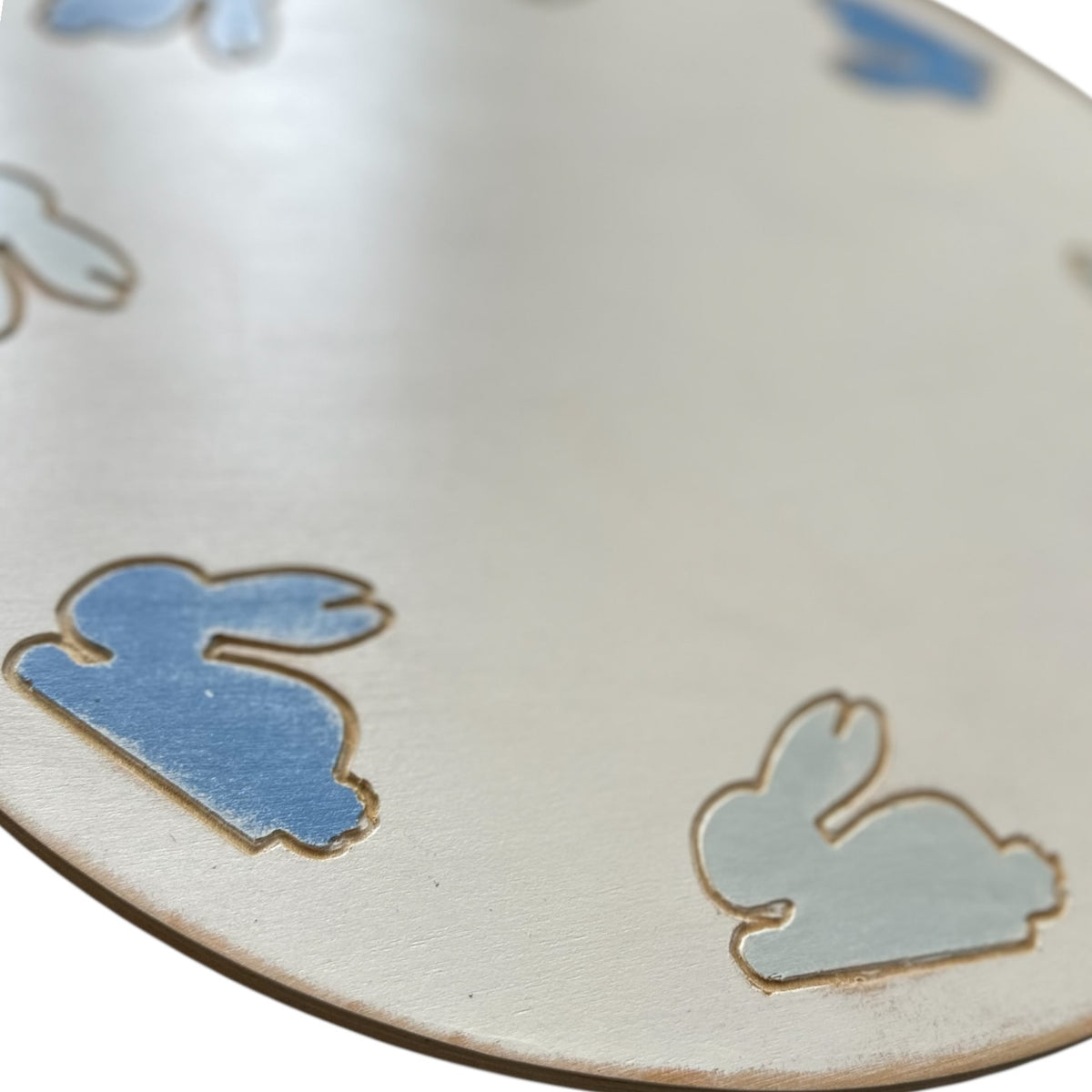 Engraved Bunny Border Smart Susan