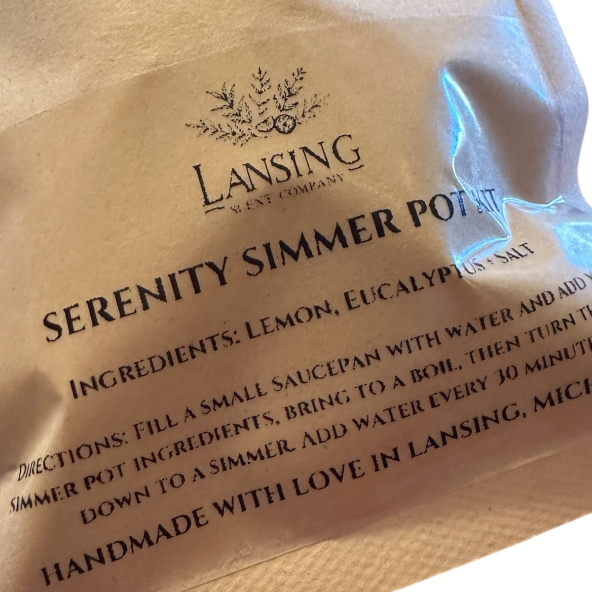 Mini Organic Simmer Pot Kit: Serenity
