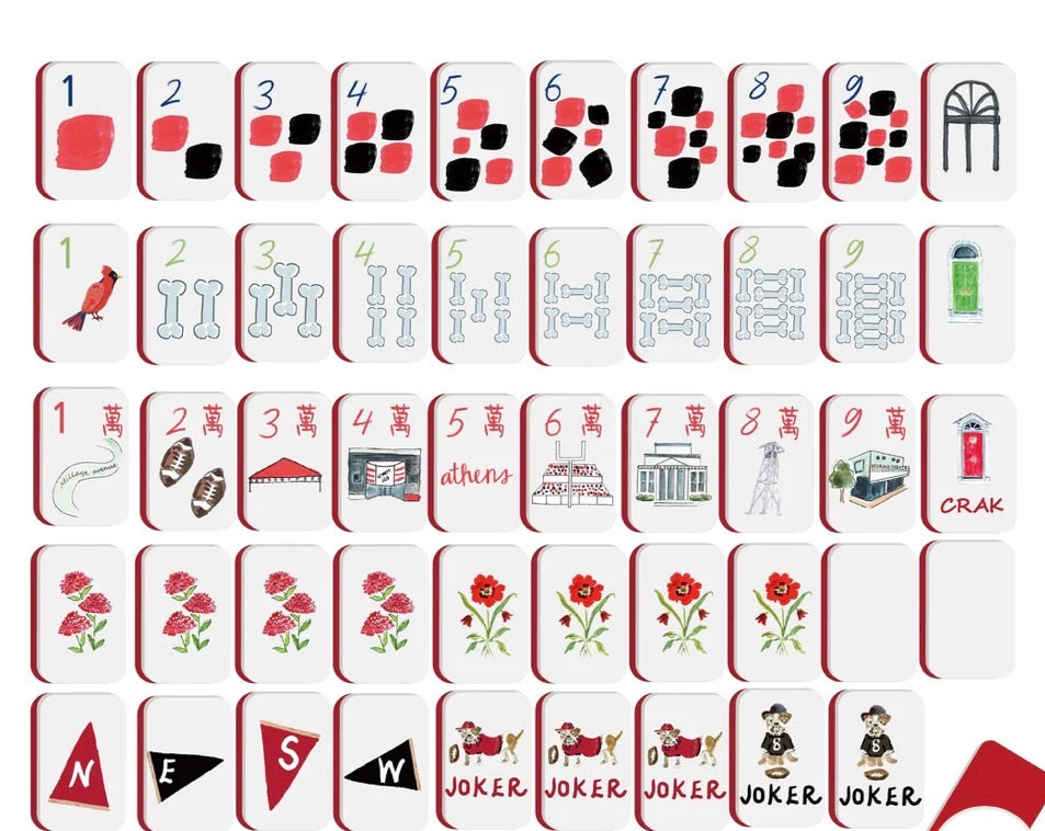 Athens, Georgia Mahjong | Go Dawgs!