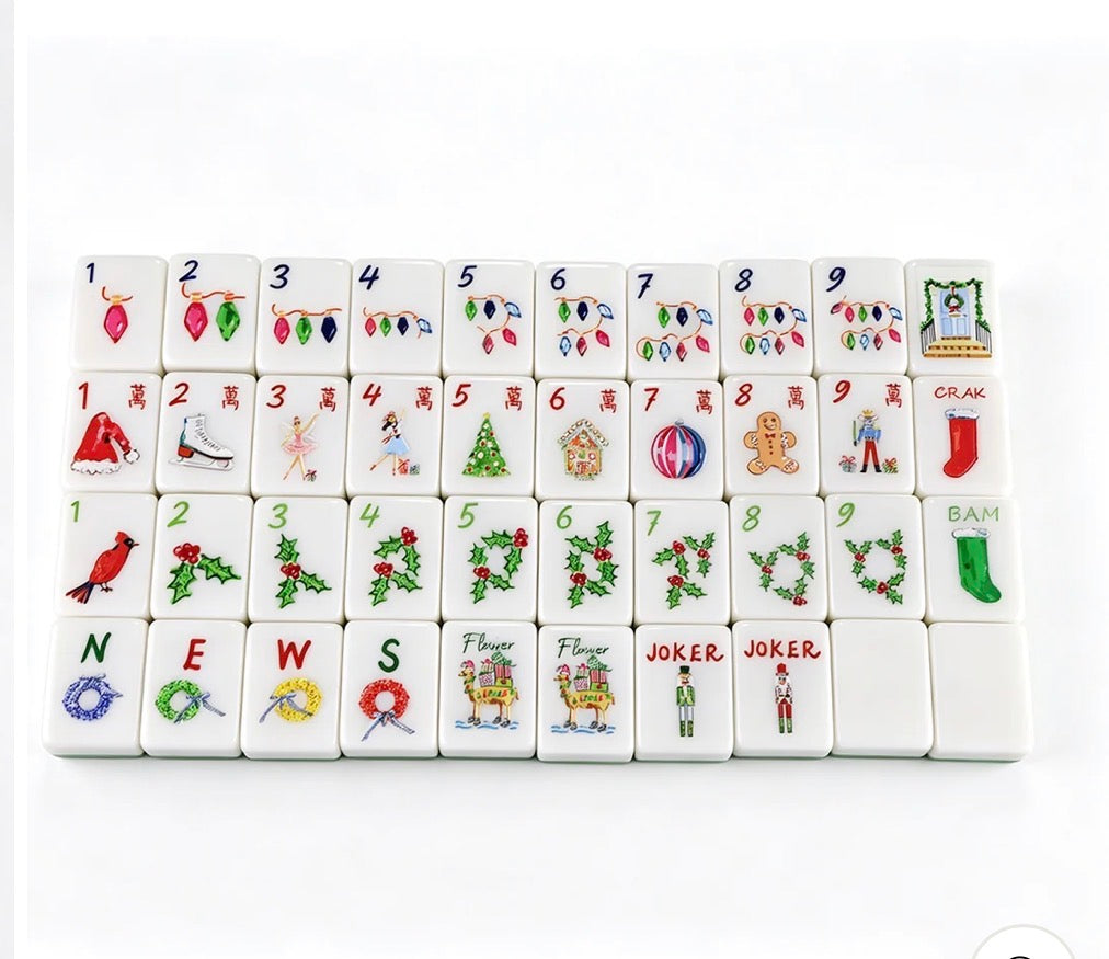 Holiday Lights Mahjong Kit
