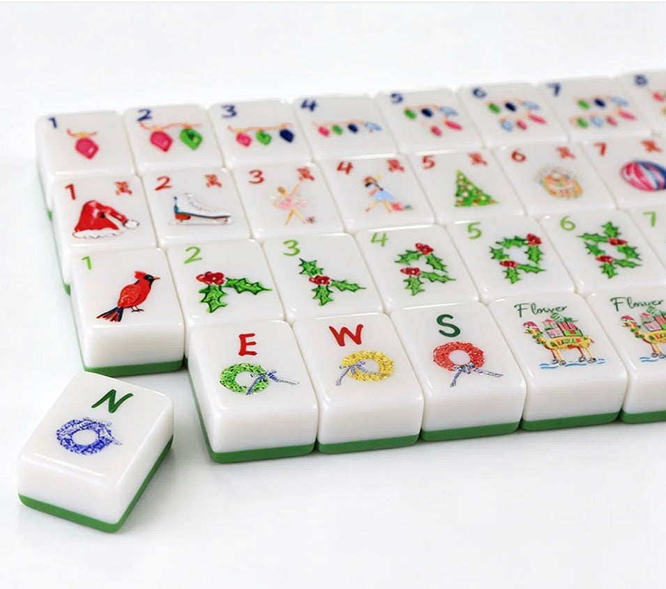 Holiday Lights Mahjong Kit