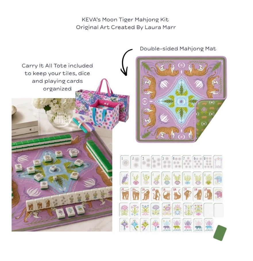 Moon Tiger Mahjong Kit