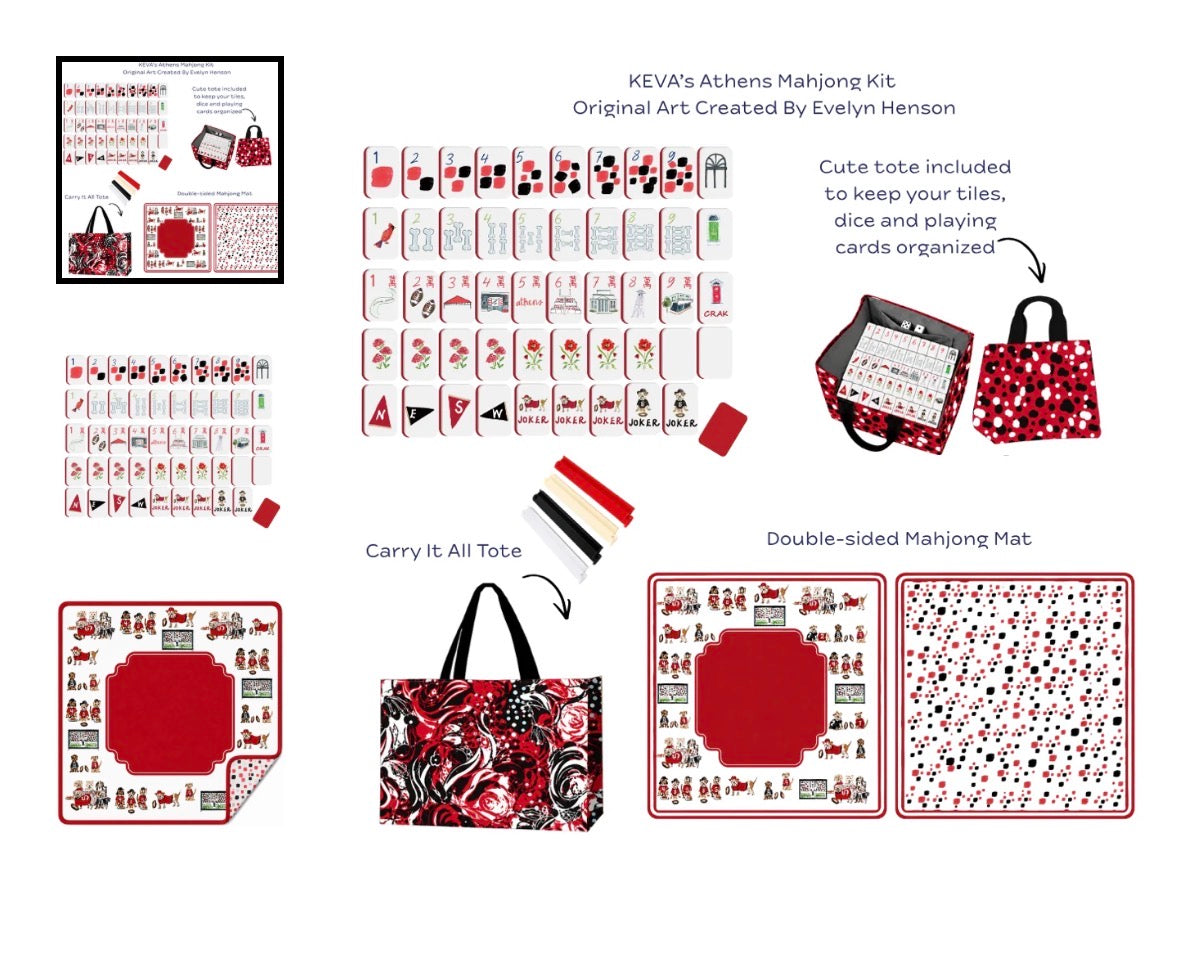 Athens, Georgia Mahjong | Go Dawgs!