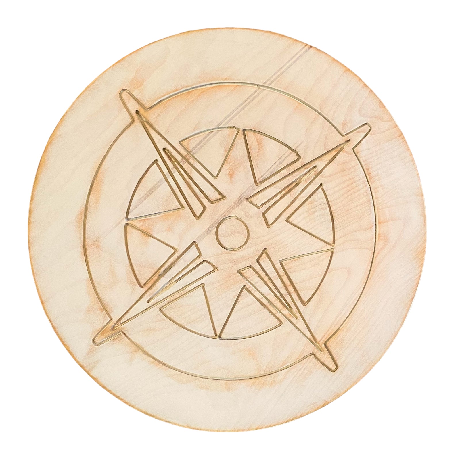 Compass Rose Lazy Susan | Grace Graffiti