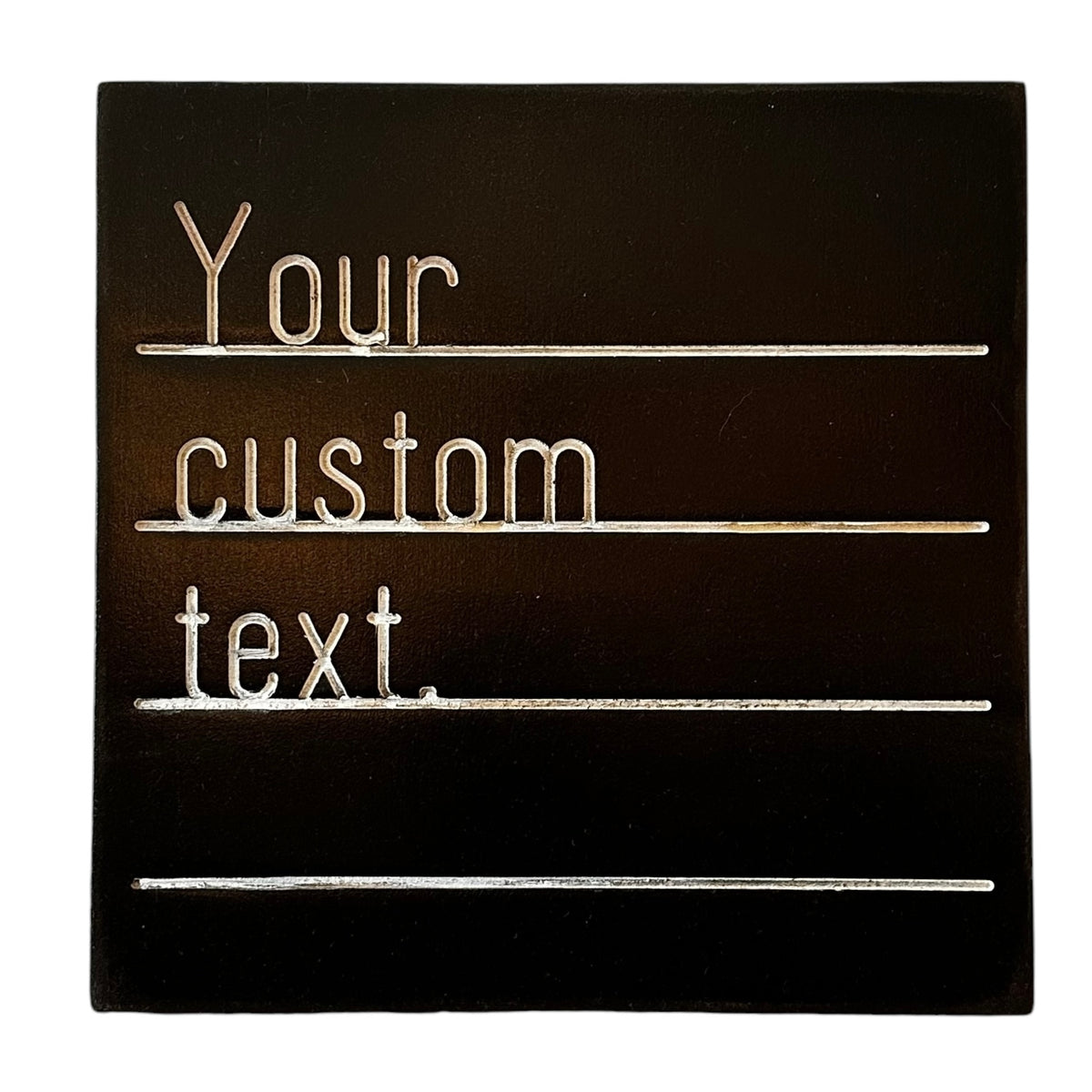 Permanent LetterBoard - Custom Text