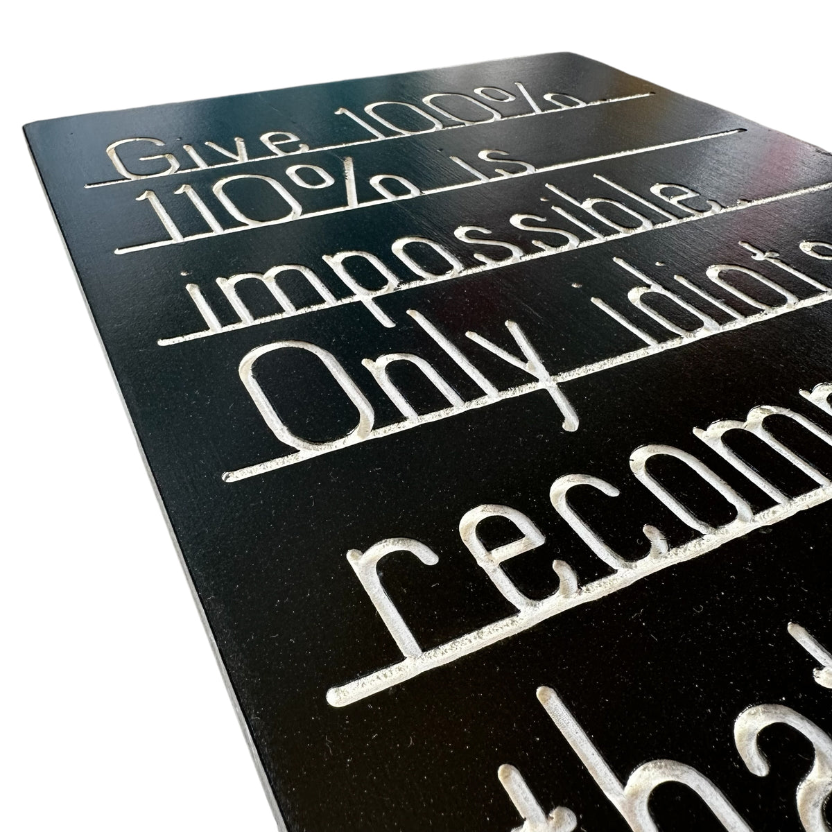 Permanent LetterBoard - Ron Swanson