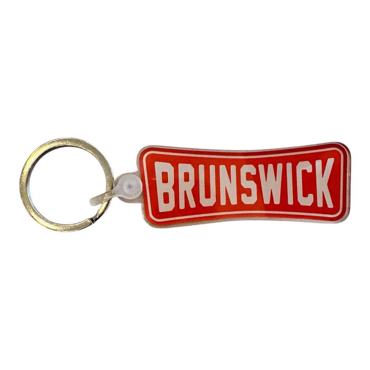 Brunswick Roadside Retro Keychain
