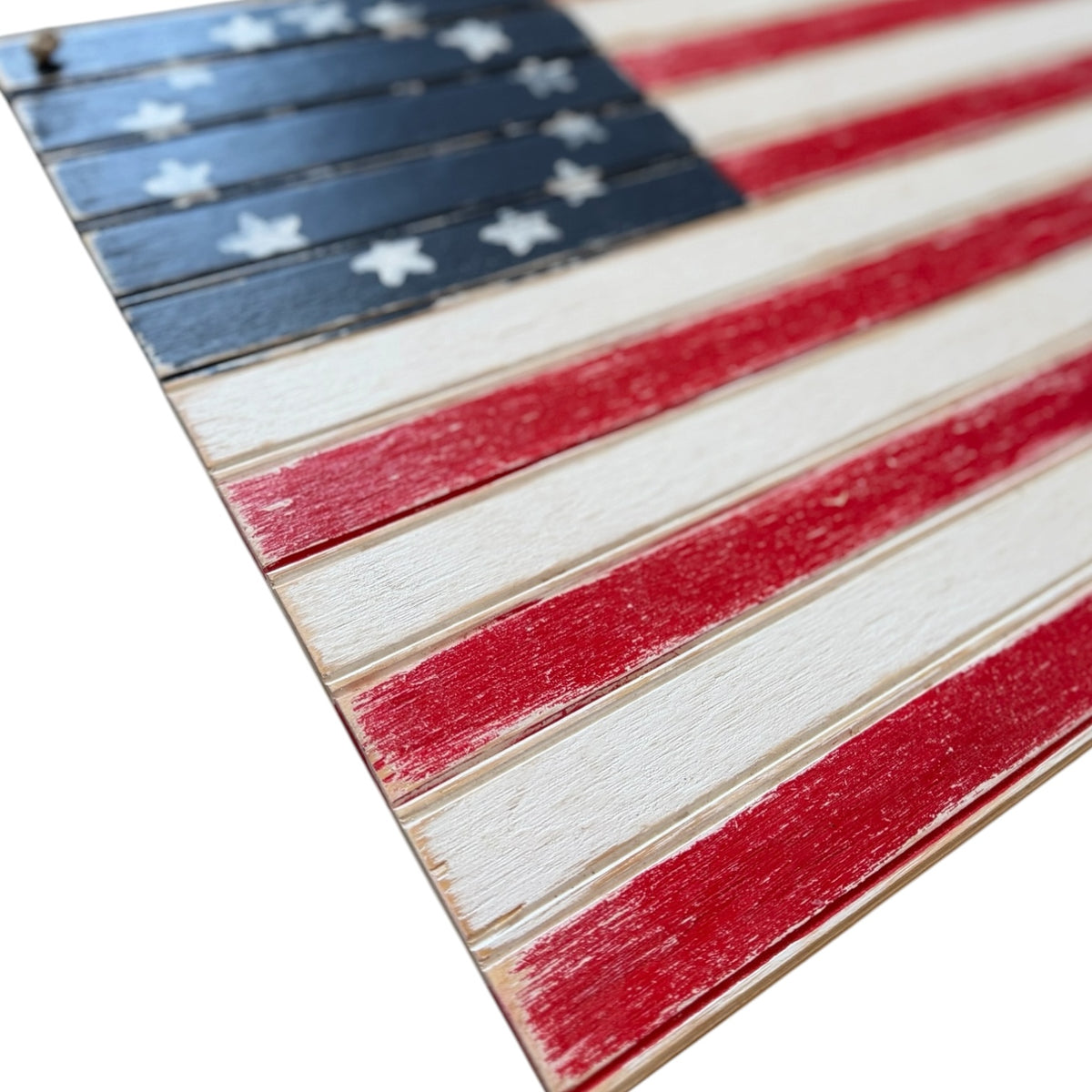 Vintage American Flag Door Hanger