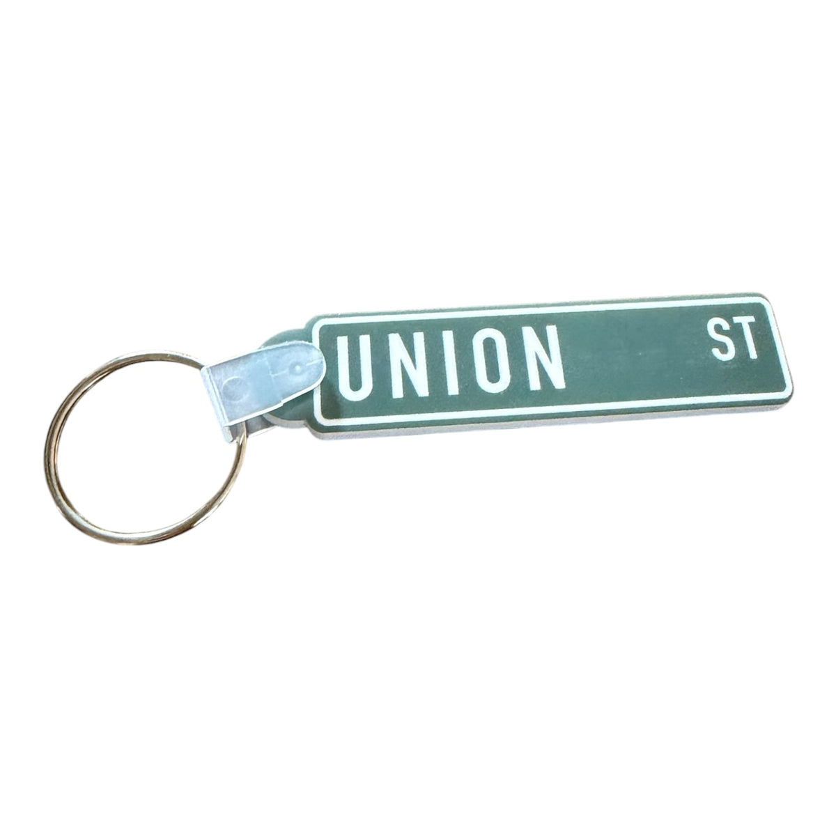 Union St Street Sign Style Keychain