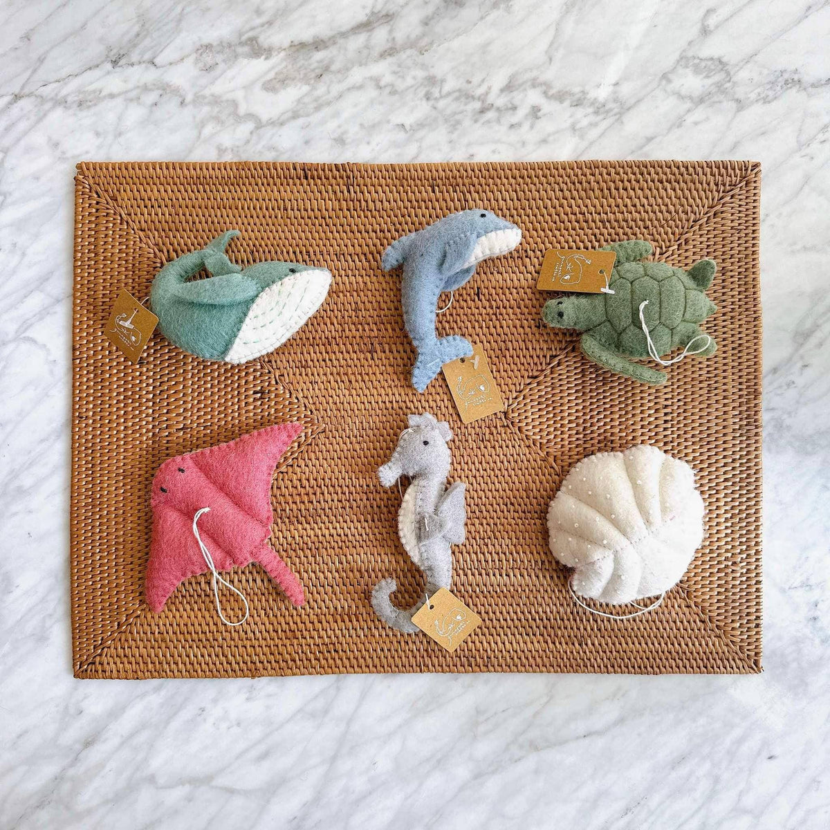 Felt Sea Turtle Ornament
