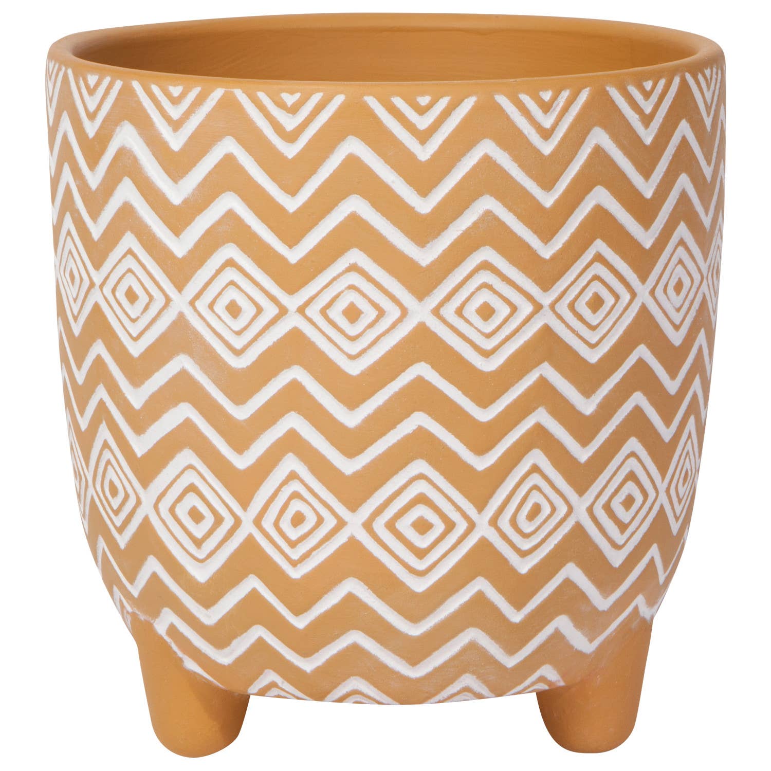 3 foot planter pot Saffron Spark Plant Pot: 3 inch