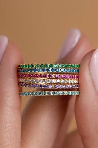Band Ring, Blue