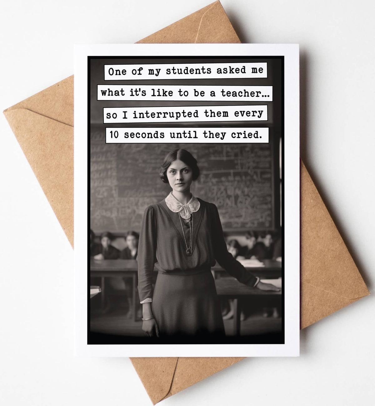 Teacher Appreciation Greeting Card