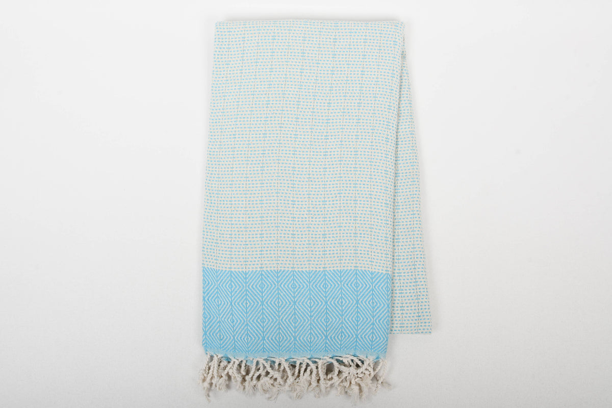 Turkish Cotton Beach Towel – Hot Pink
