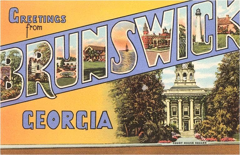 Postcard: Greetings from Brunswick