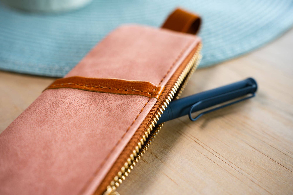 Denik - Dusty Pink Notebook Pouch