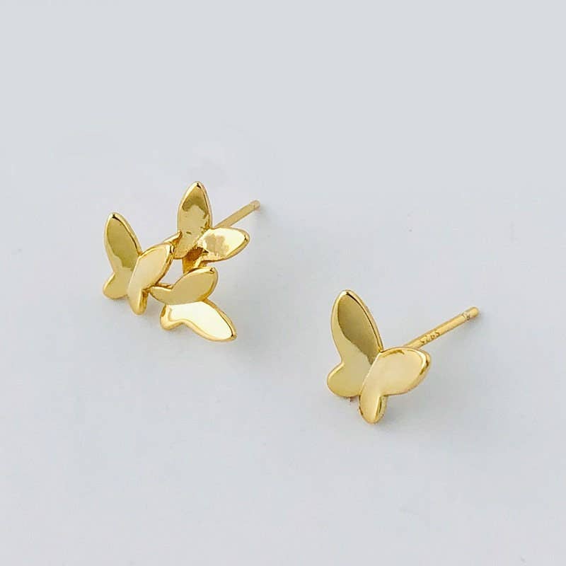 Butterfly Stud Earrings