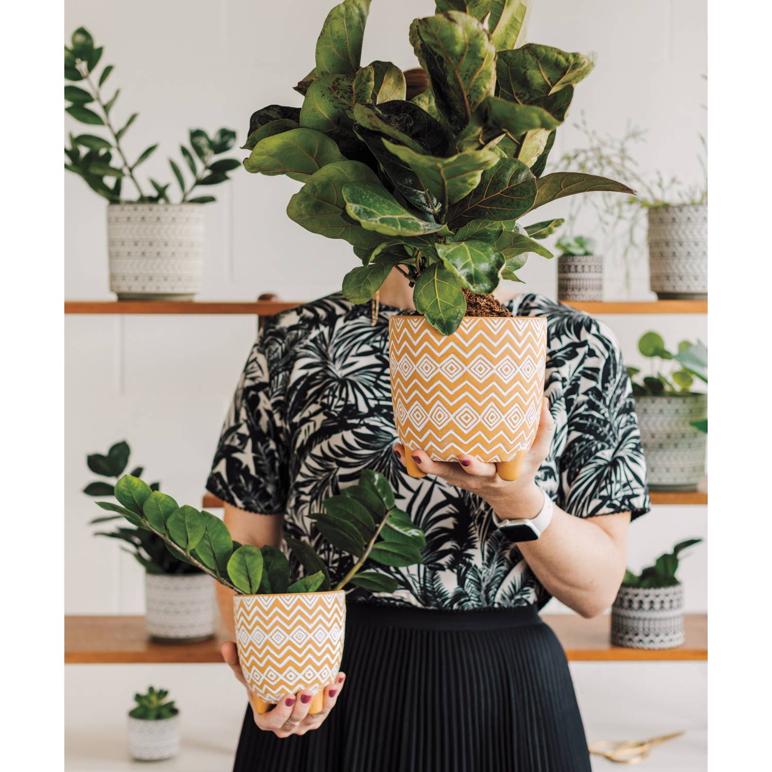 plant pot skirt Saffron Spark Plant Pot: 3 inch