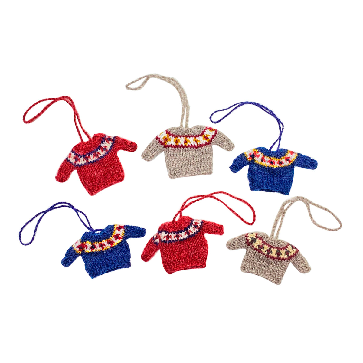 Azerbaijani Mini Sweater Ornaments
