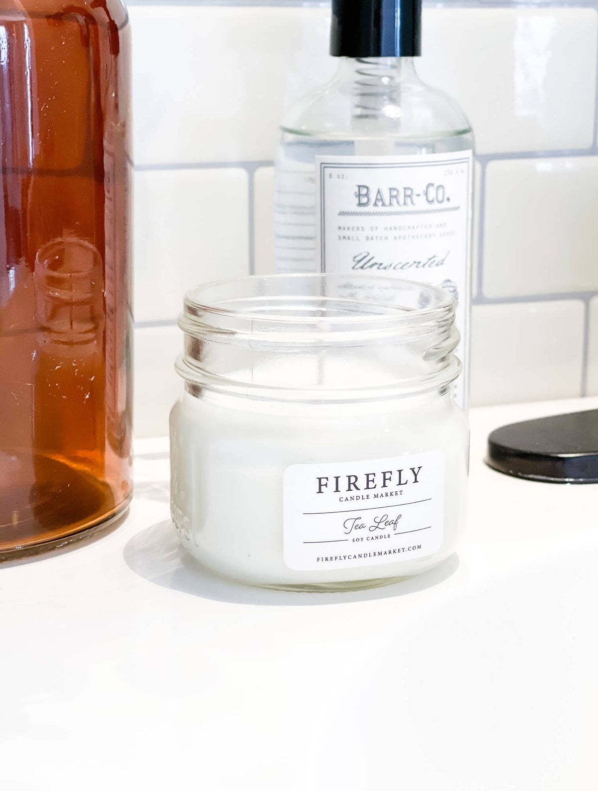 Firefly Candle Market - Tea Leaf: Small Candle