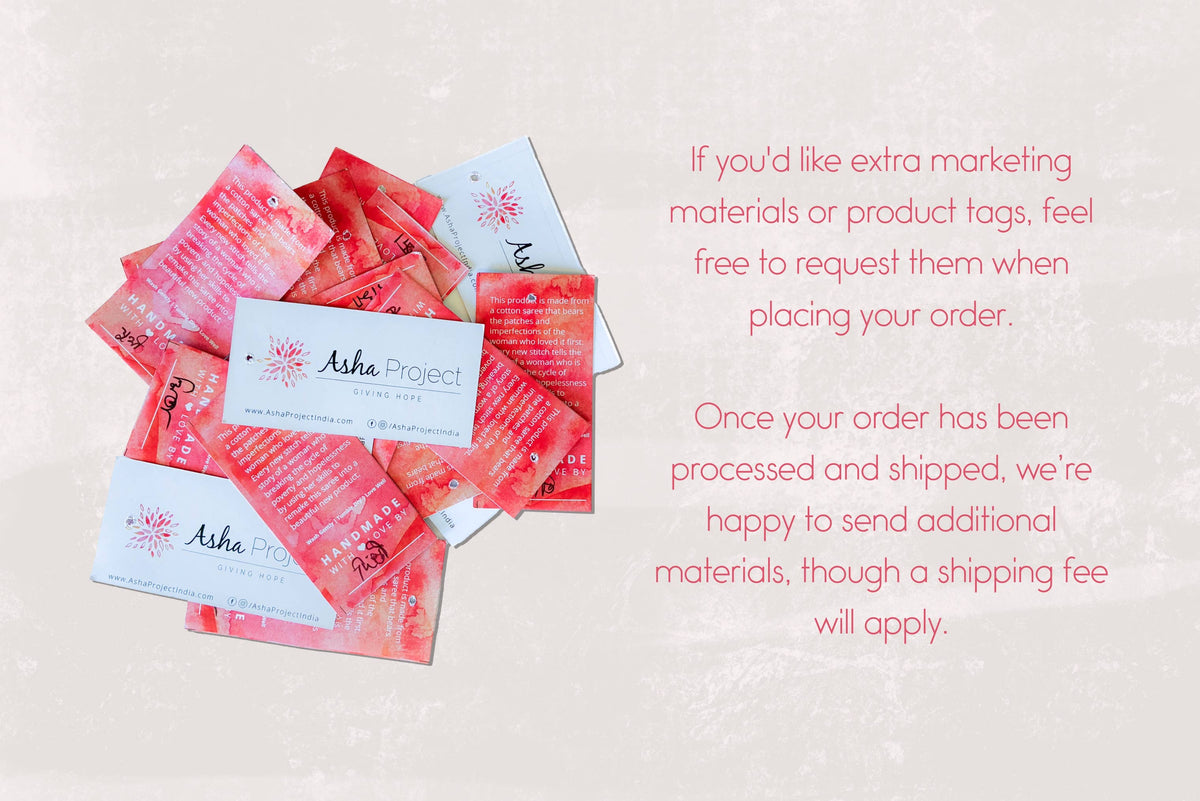 Asha Project - Kantha Heart Gift Pouch