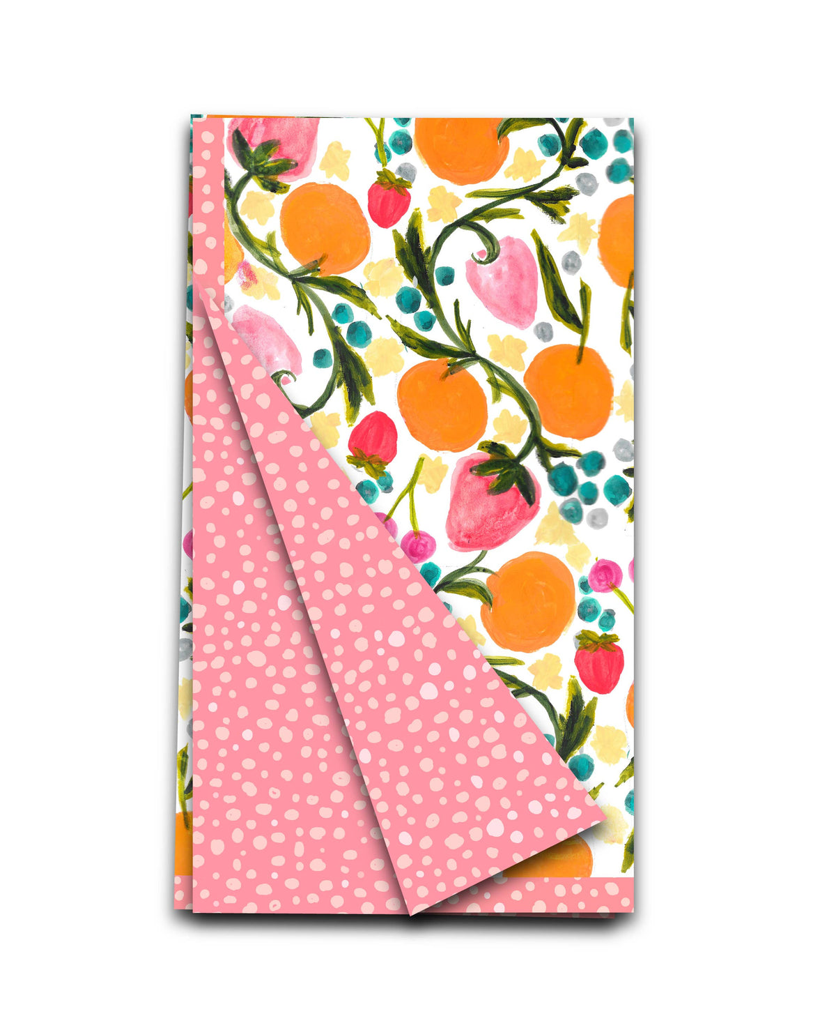 KEVA and Created By - Double Sided Tutti Frutti Tea Towel