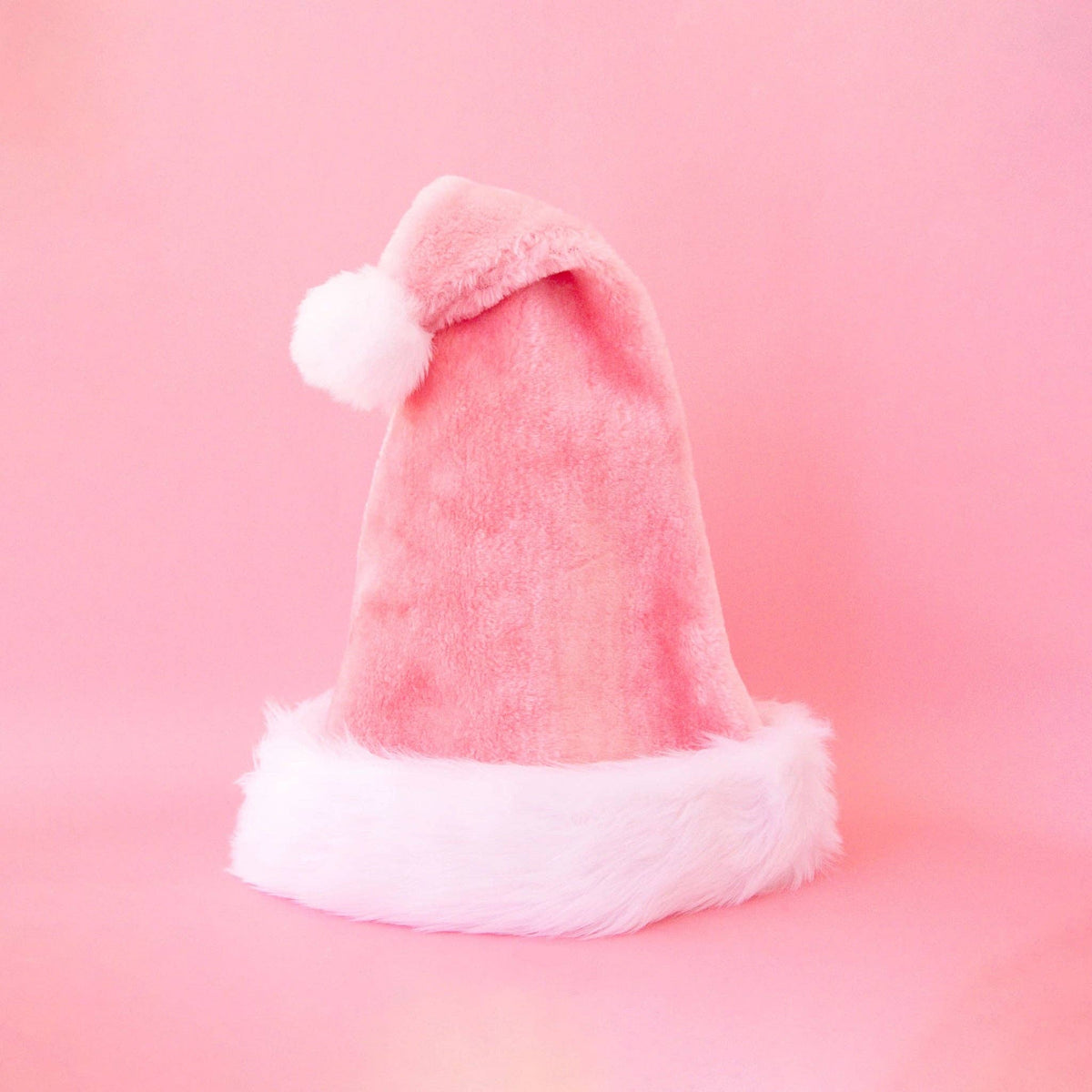 Sunshine Studios - Luxe Christmas Santa Hat | Light Pink