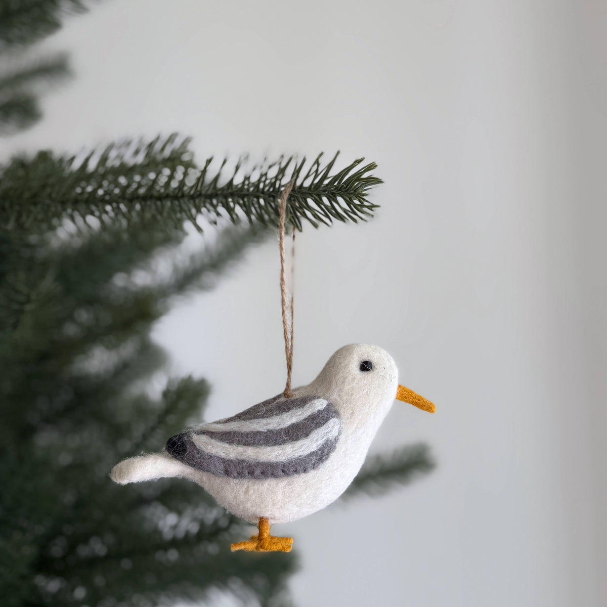 Felt Seagull Ornaments