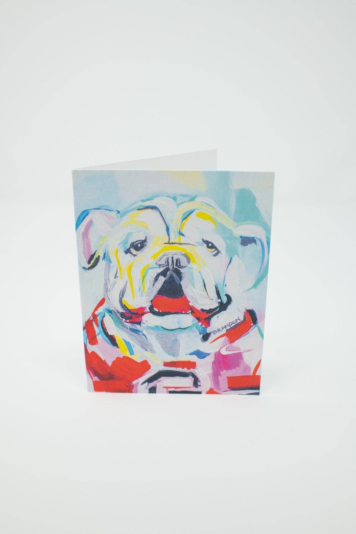 Brandon Art Co - Georgia Bulldogs UGA Notecard 6-Pack
