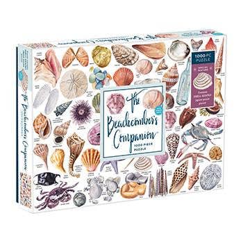The Beachcomber&#39;s Companion 1000 Piece Puzzle With Shaped Pieces,