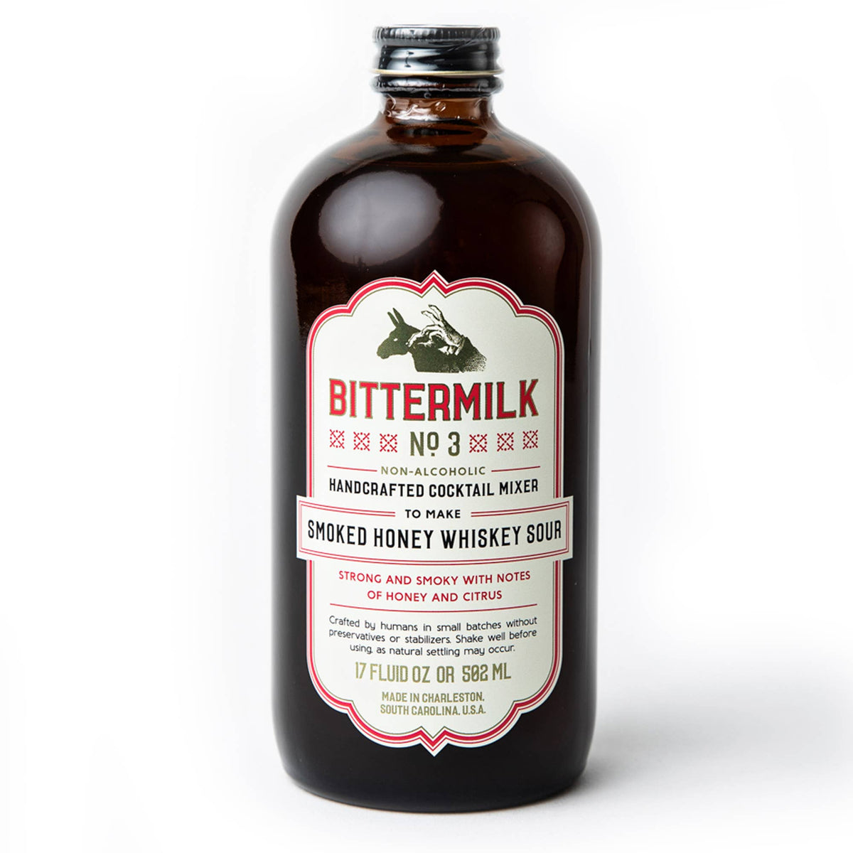 Bittermilk Bottling Co. -Smoked Honey Whiskey Sour