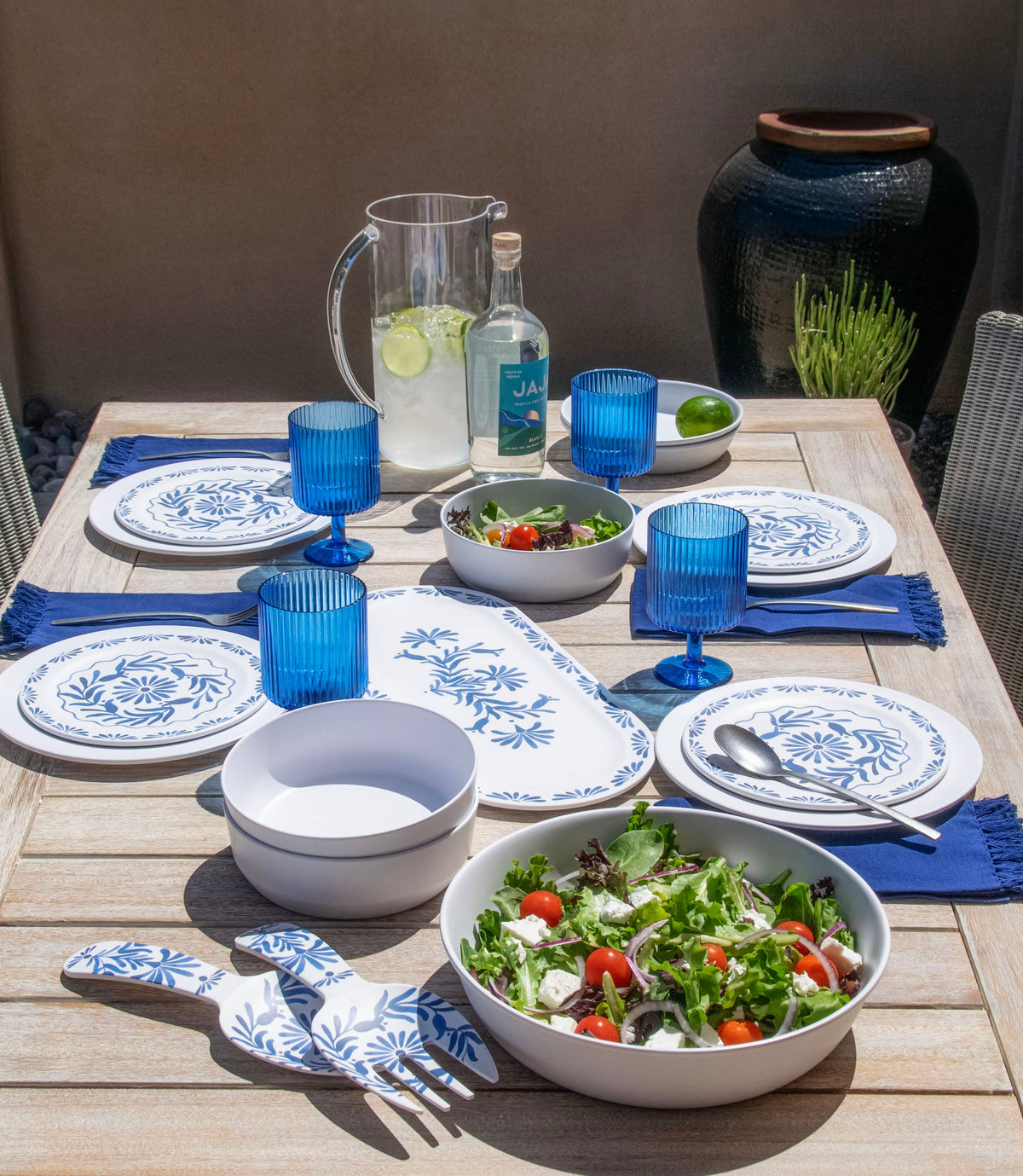 Azul Melamine Serveware