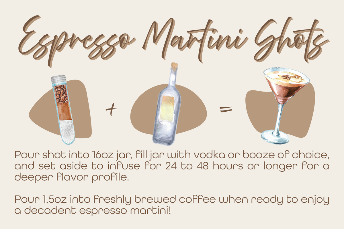 Mixology - Espresso Martini Infusion Shot