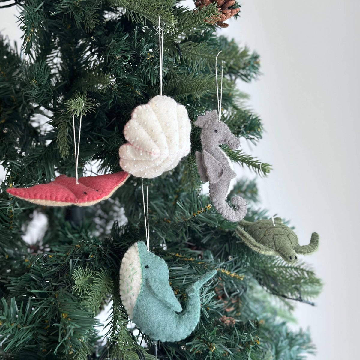 Felt Sea Turtle Ornament