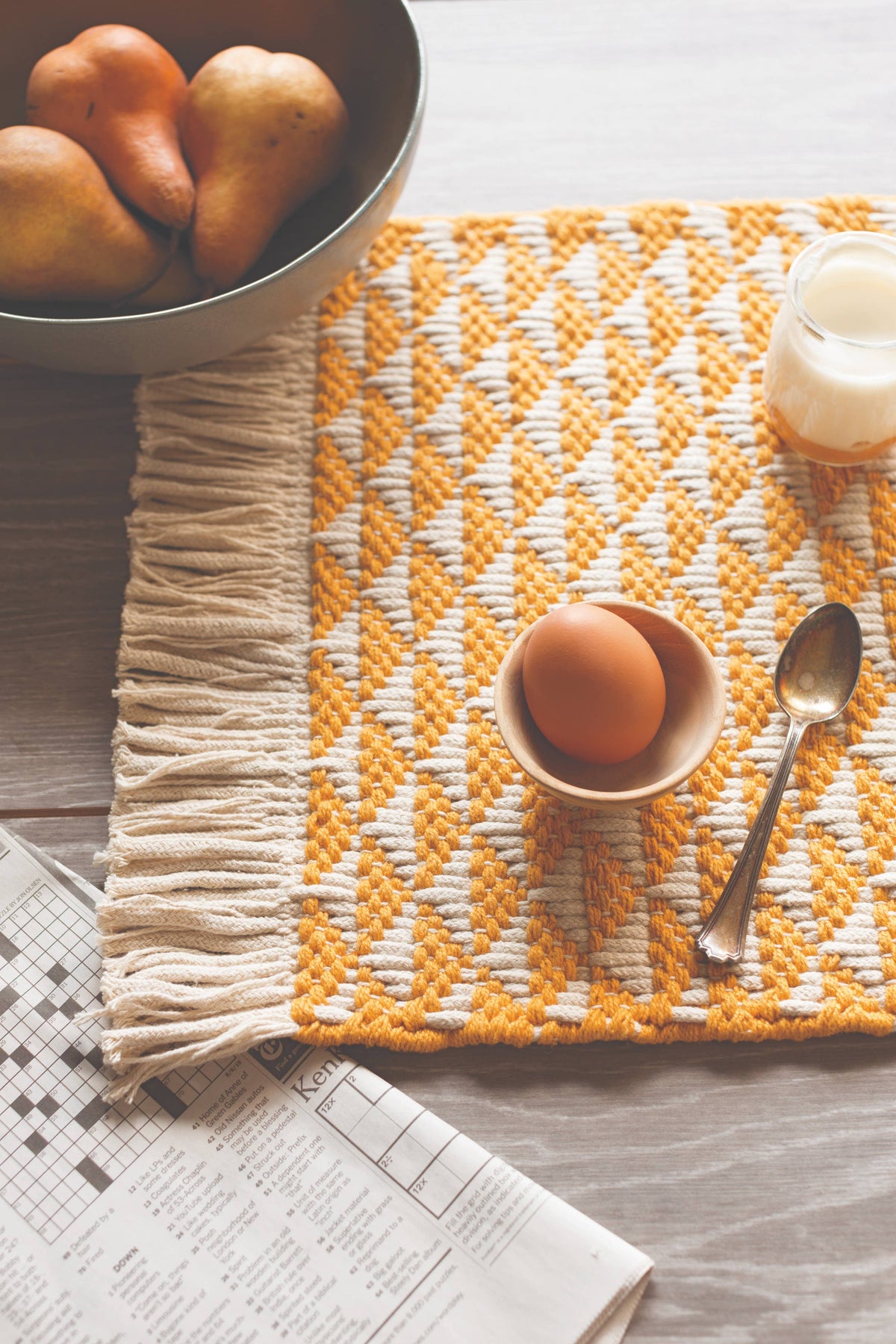 Ochre Everett Placemat