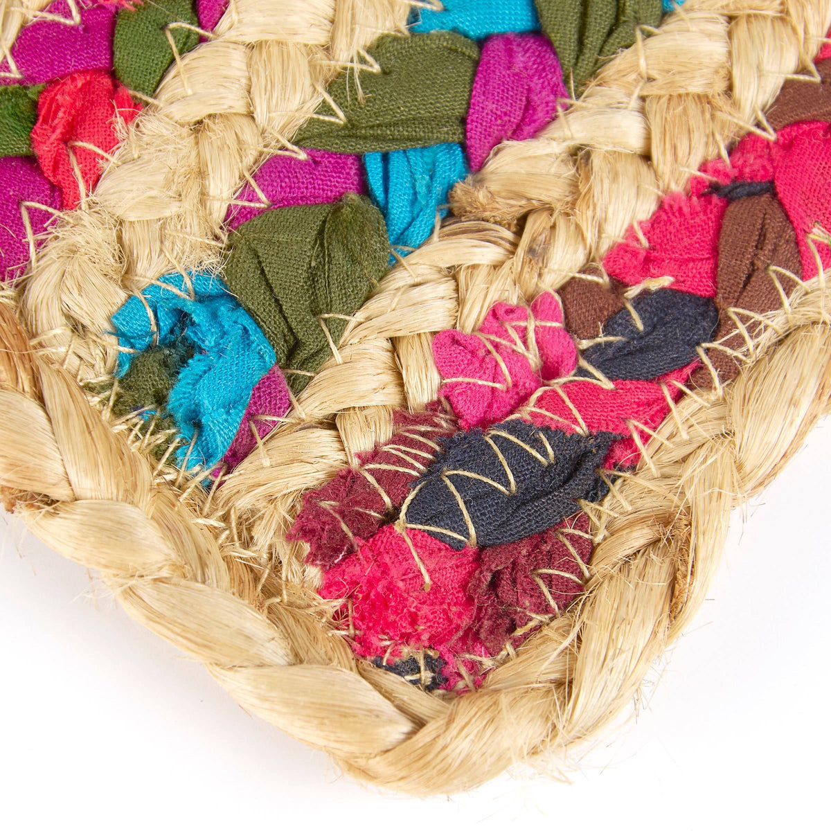 Chindi Braided Placemat Set, Set of 4