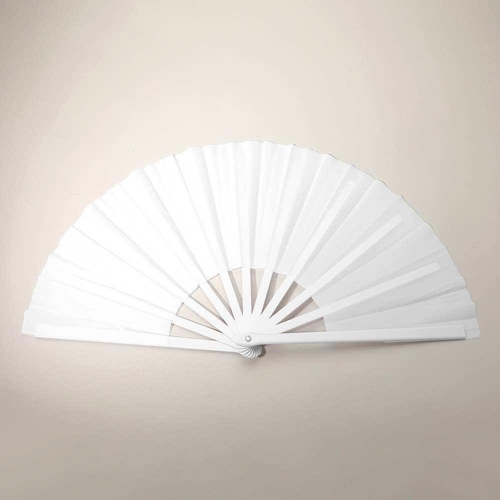 Colorful Folding Line Dance Hand Fan