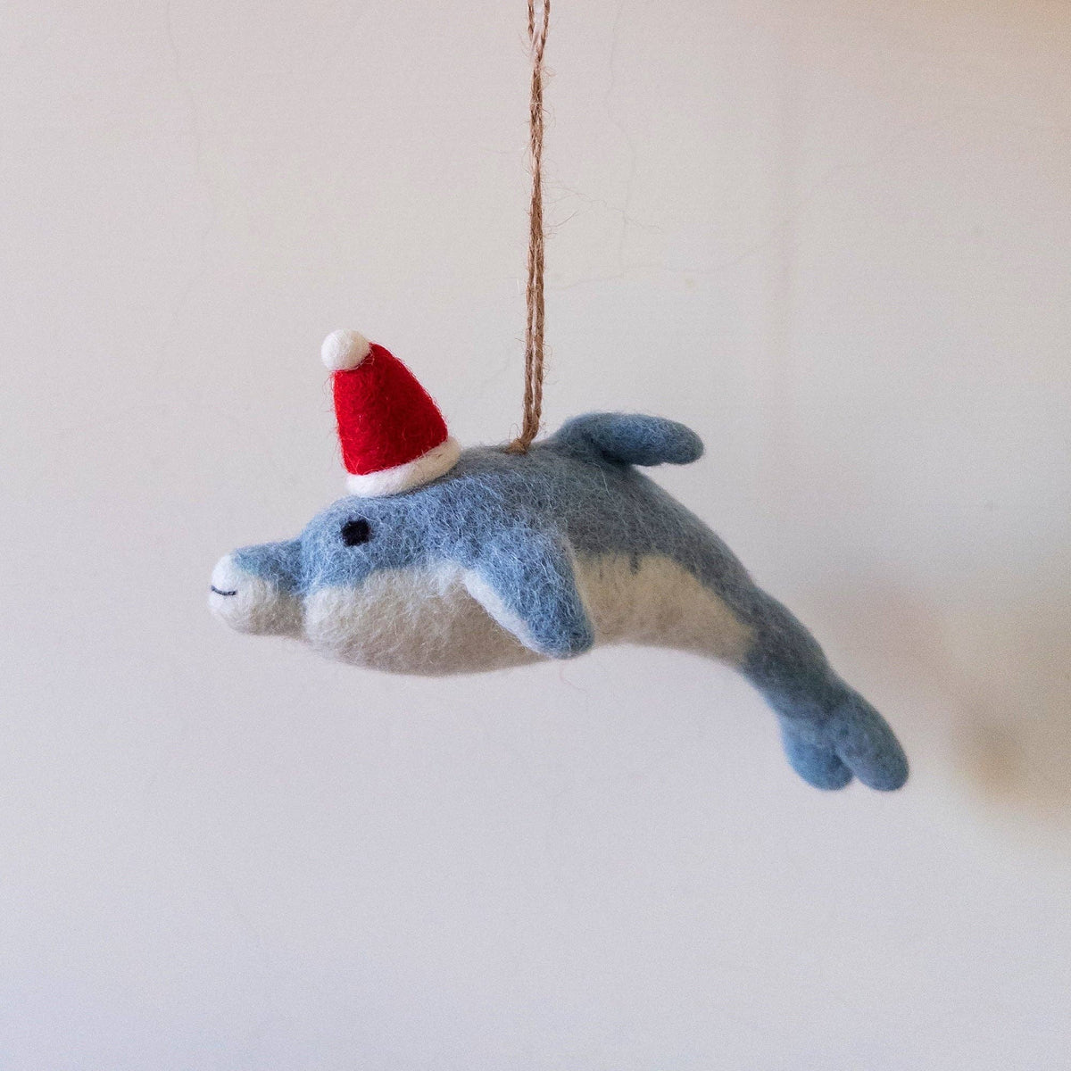 Felt Dolphin Ornament