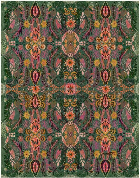 KEVA and Created By - Double Sided Amina Gold Tea Towel