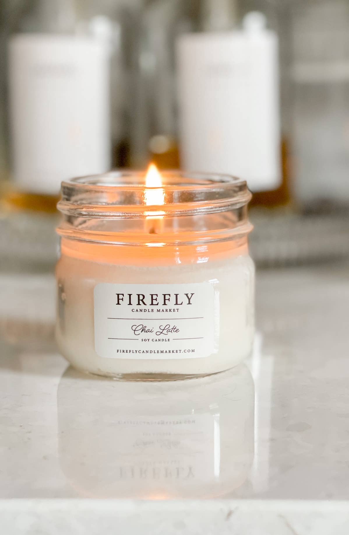 Firefly Candle Market - Chai Latte: Large Candle